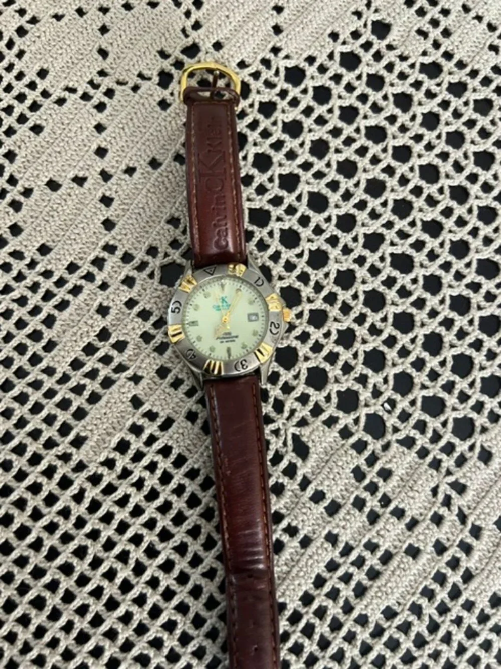 VTG Calvin Klein Unisex Watch Water Resistant 1500 Prof Series  - New Battery